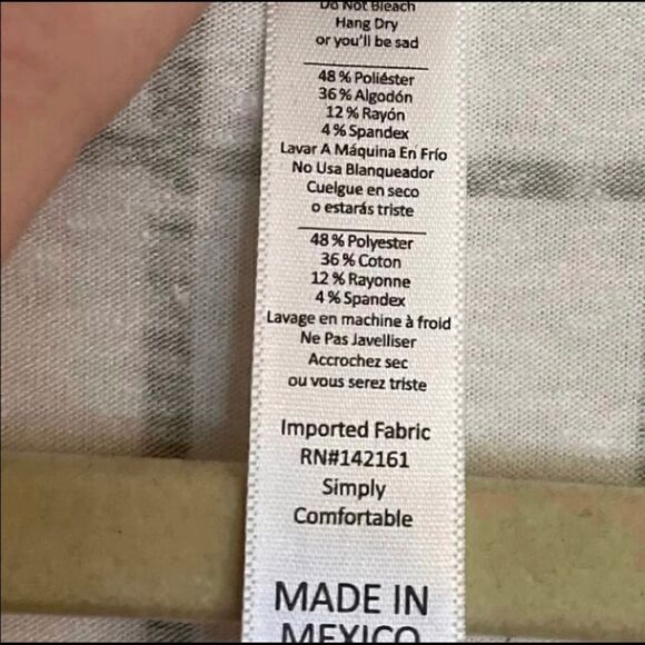 LuLaRoe XXS Perfect Tee (Gray) • Swing Trapeze Tee • Flattering Half Sleeves NWT - Picture 14 of 15